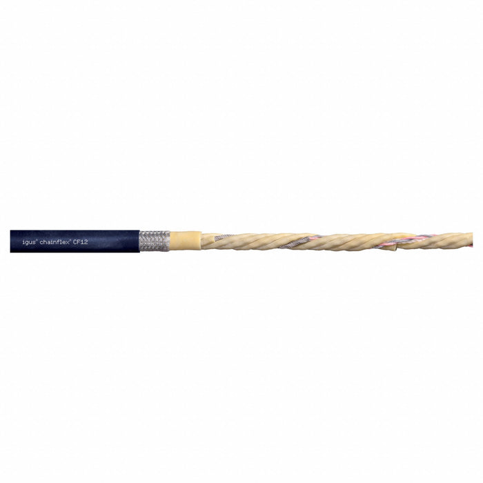 Data Cable 24 AWG Blue TPR 300 V