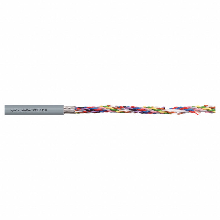 Data Cable 20 AWG Gray PUR 300 V