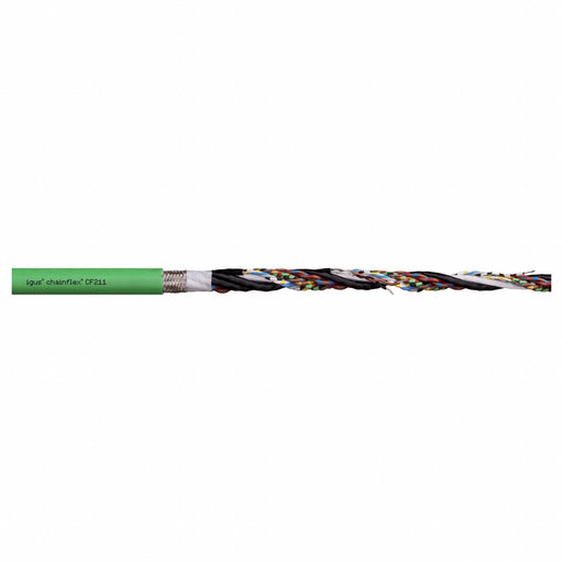 MeasuringSystemCable Green 0.41in-OD 50V