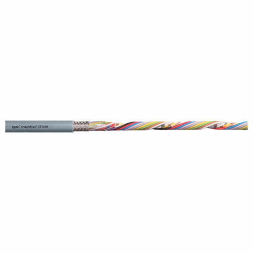 Data Cable 22 AWG Gray PVC 300 V