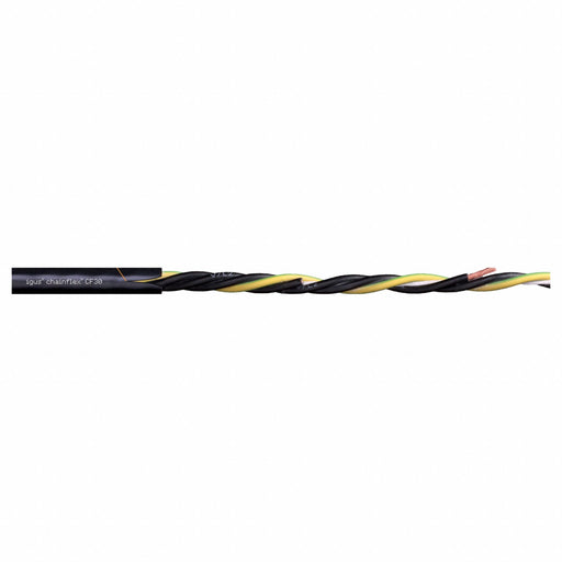 Motor Cable 2 AWG Black PVC 1000 V
