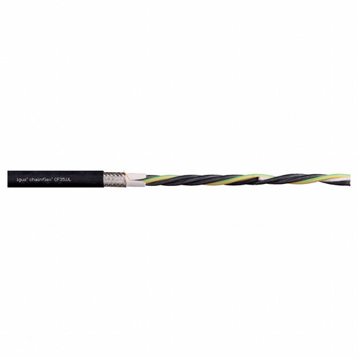 Motor Cable 20 AWG Black TPR 1000 V