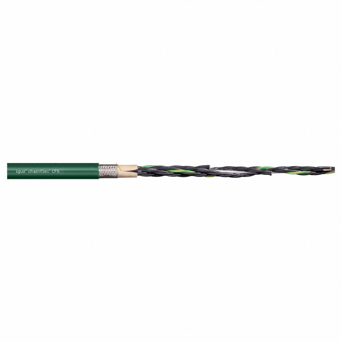 Control Cable 17 AWG Green PVC 300 V