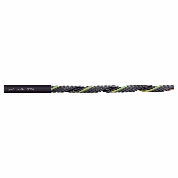Control Cable 14 AWG Black PVC 300 V