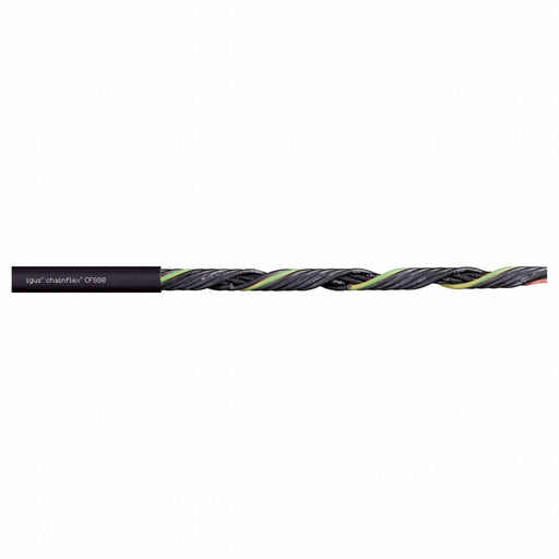 Control Cable 18 AWG Black PVC 300 V