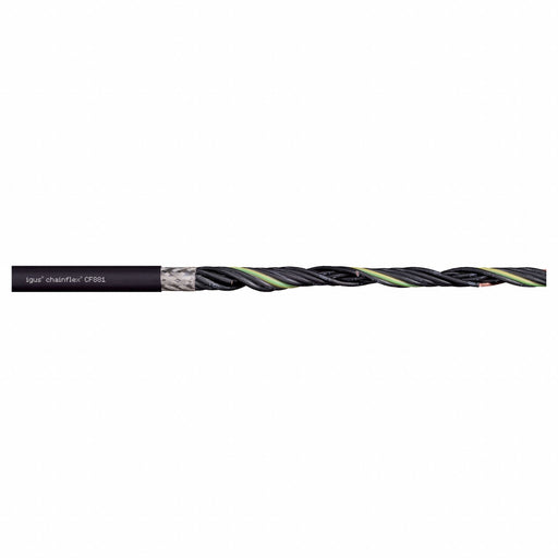 Control Cable 14 AWG Black PVC 300 V
