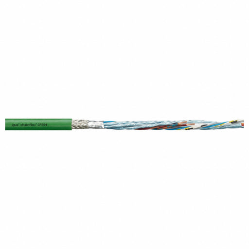 MeasuringSystemCable Green 0.31in-OD 50V