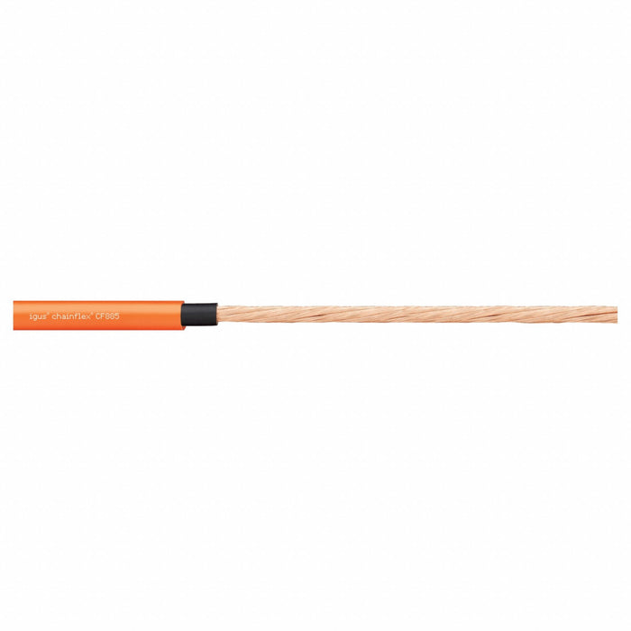 Power Cable PVC 0.31 in dia Lt Orng