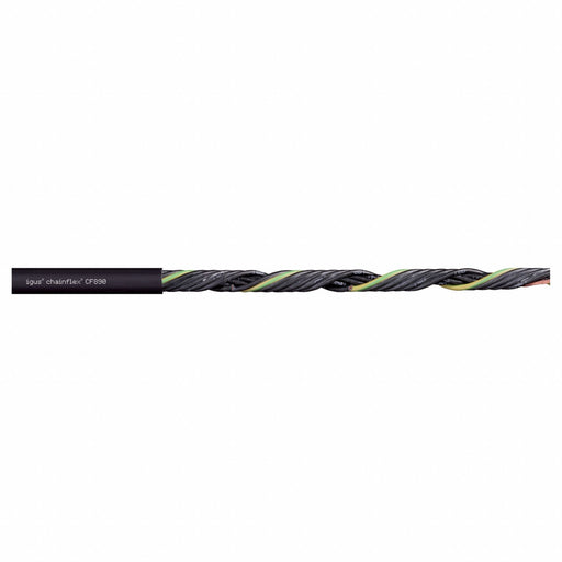 Control Cable 17 AWG Black PUR 600 V