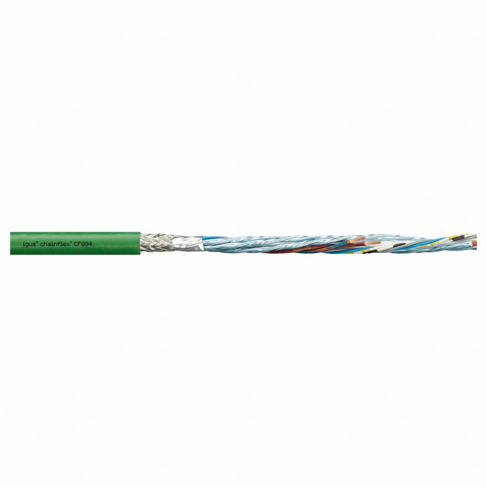 MeasuringSystemCable Green 0.3in-OD 50V