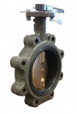 Butterfly Valve Lug 2 1/2 In EPDM Liner