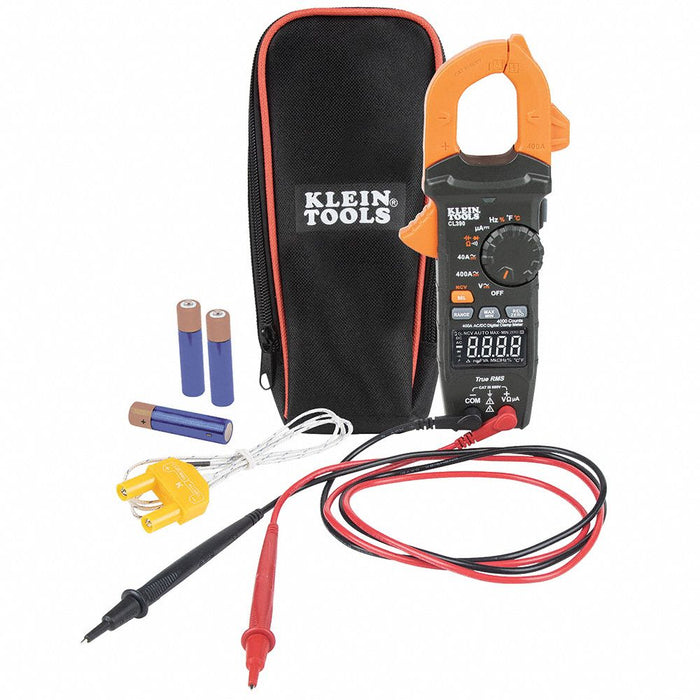 ClampOnPowerMeter CATIII 600V 400A 60kHz