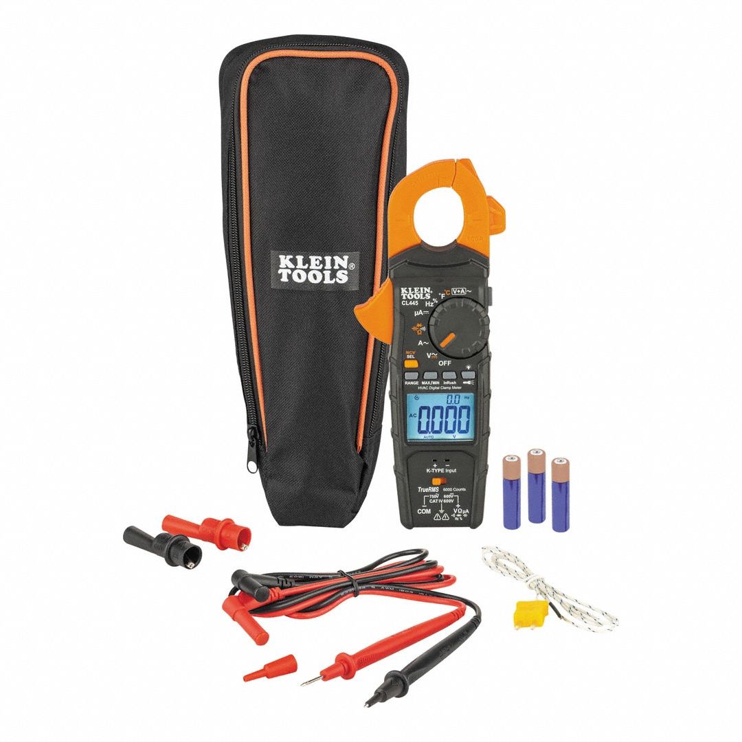 Clamp On Power Meter HVAC