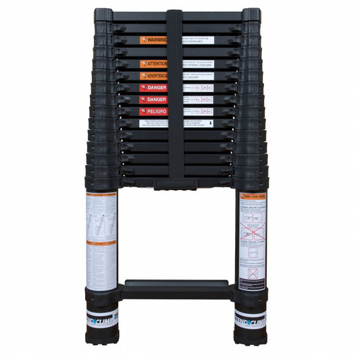 Telescoping Ladder 15 ft Extended Al