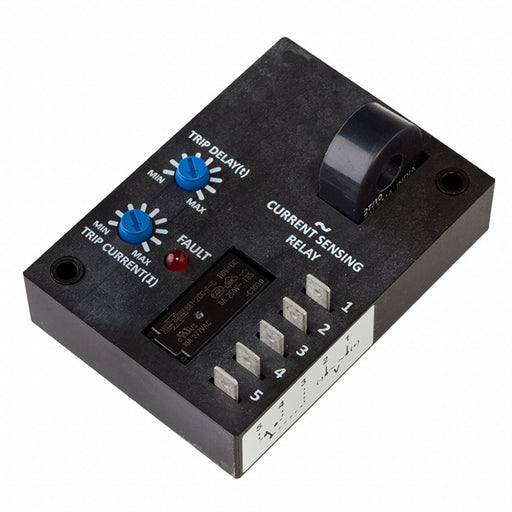 Adj Current Sensor Relay 10A 24VAC 4Pins