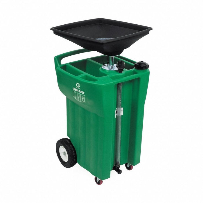 Oil Drain 25 gal Green Polymer