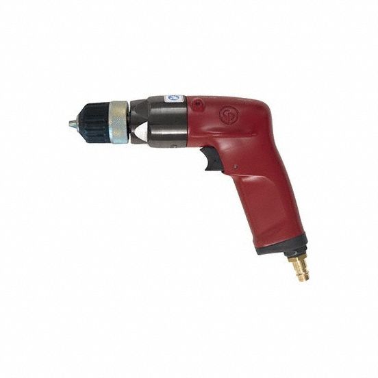 Air-Powered Drill 1/4 in Keyless