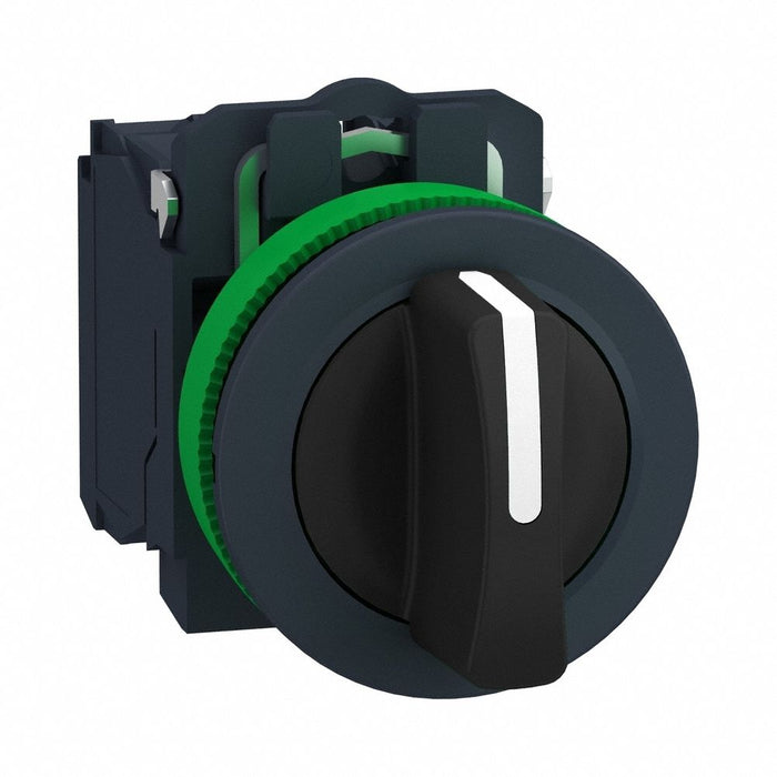 Selector Switch 3 Pos 30 mm Black