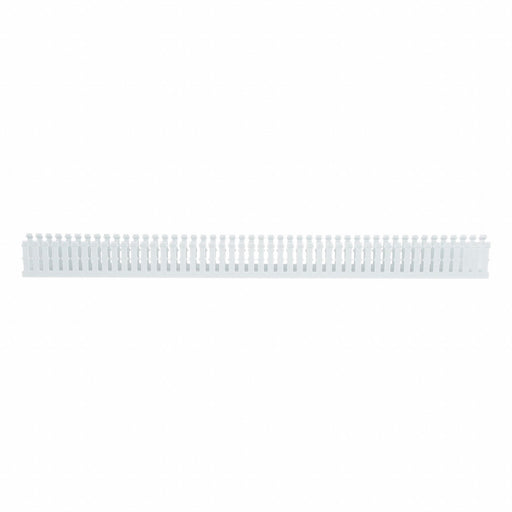 Wire Duct Narrow Slot White 1.26 W x 2 D