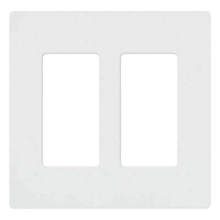 Wallplate 2-Gang Decora White