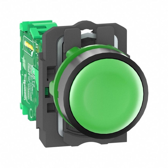 WirelessPushButtonTransmitter Green 22mm
