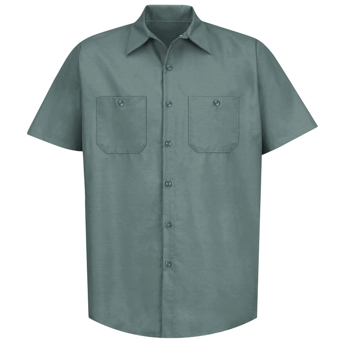 Men's Short Sleeve Industrial Work Shirt