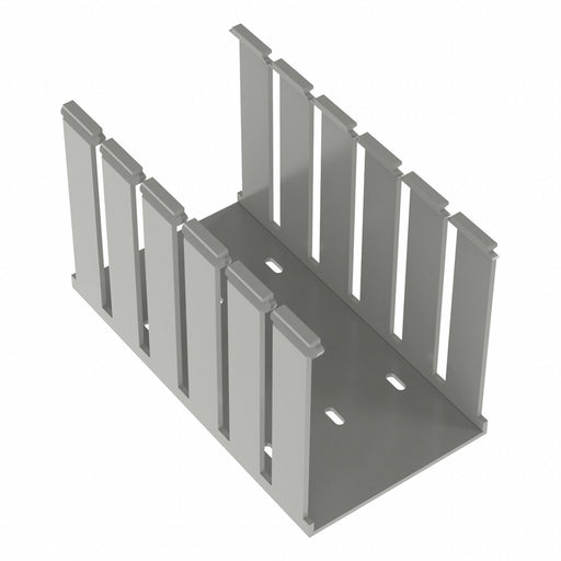 WIRE DUCT WIDE SLOT GRAY 4.25 W X 5 D