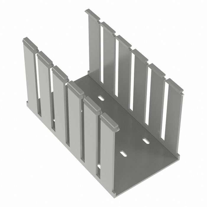 WIRE DUCT WIDE SLOT GRAY 4.25 W X 5 D