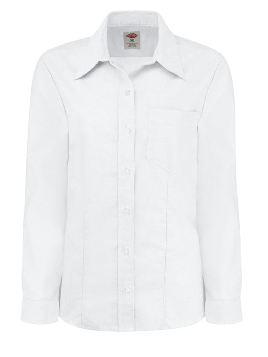 Women's Long-Sleeve Stretch Oxford Shirt