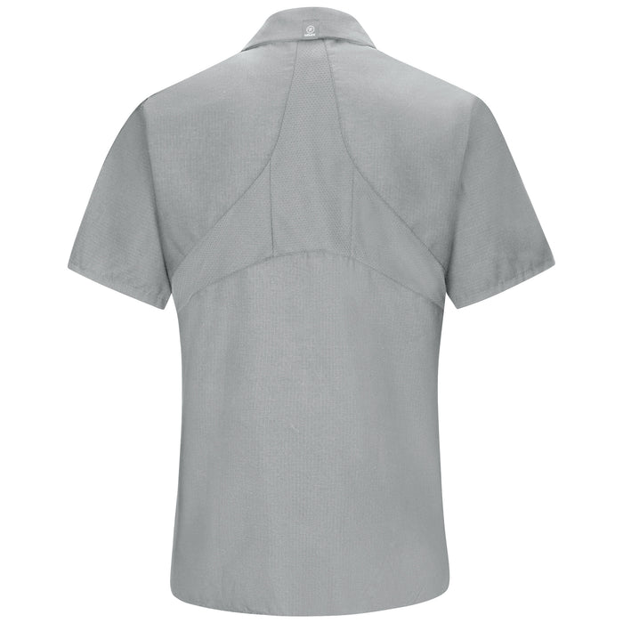 Women's Short Sleeve Work Shirt with MIMIX®