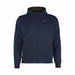Heated Hoodie XL Zipper Blue Blue