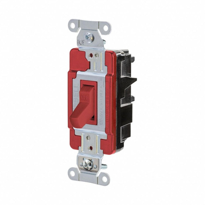 Wall Switch Red 20 A 4.2 in H