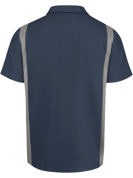 Men's Industrial Color Block Short-Sleeve Shirt