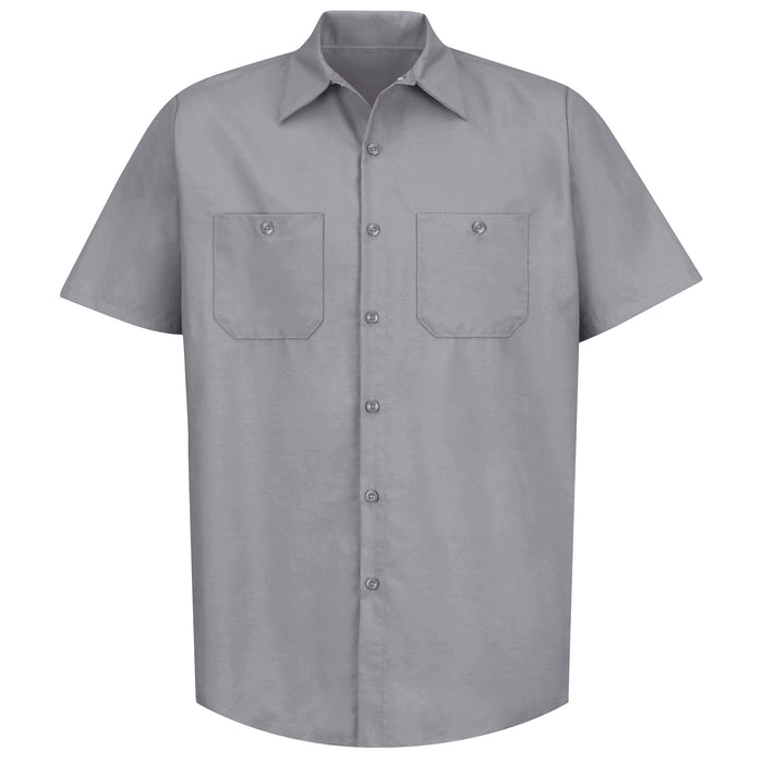 Men's Short Sleeve Industrial Work Shirt