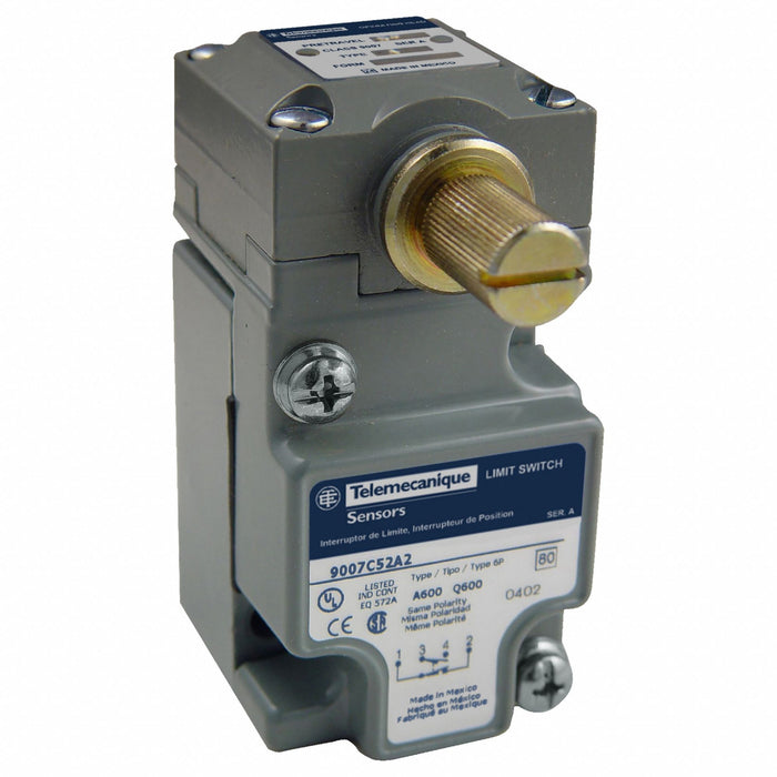 Plug-InLimitSwitch RotaryLever 1NO/1NC