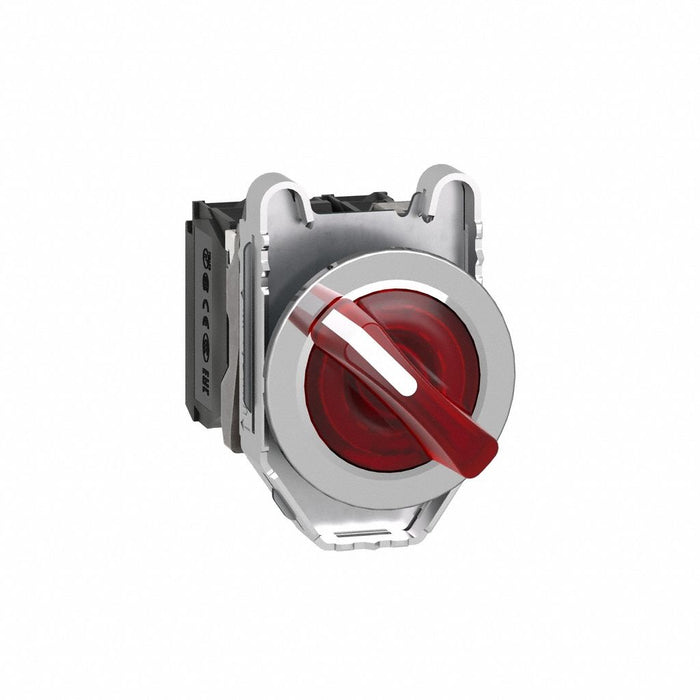 Selector Switch Illum 2 Pos 30mm Red