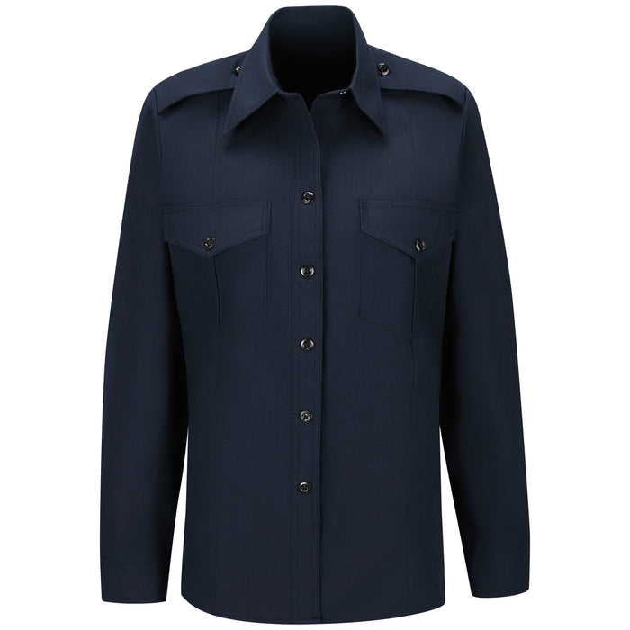 Women's Classic Long Sleeve Fire Chief Shirt