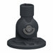 Tower Light Mount 3 1/2 in Dia Gray