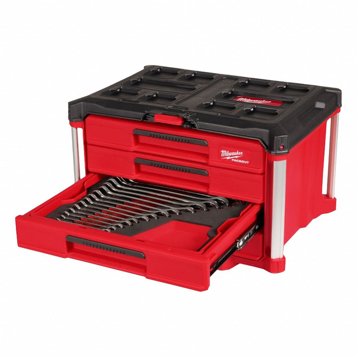 MM and SAE Combo Wrench Set