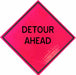 Detour Traffic Sign 36 x 36 