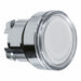 Flush Push Button White No Lamp 22mm