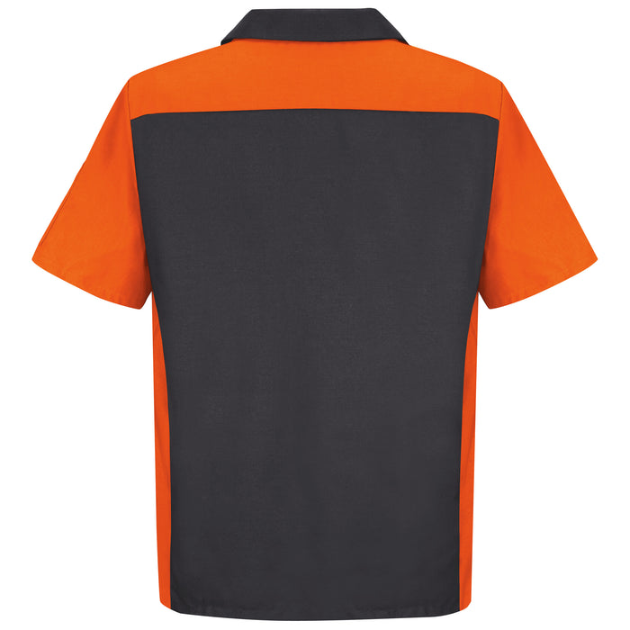 Men's Short Sleeve Two-Tone Crew Shirt