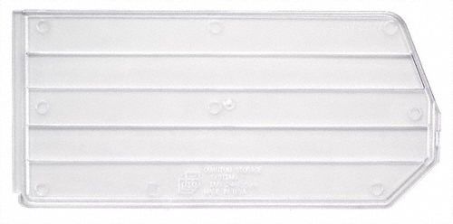 BinDivider 14inL Plastic Clear PK6