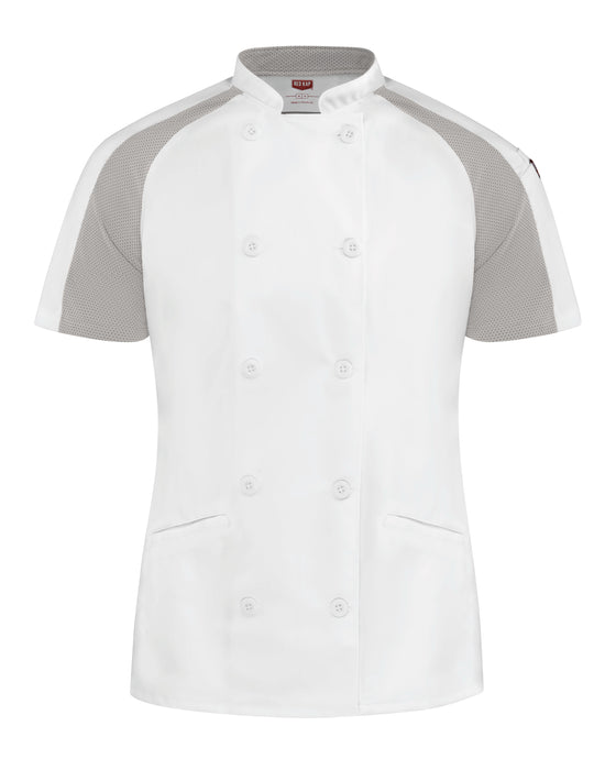 Women's Airflow Raglan Chef Coat with OilBlok