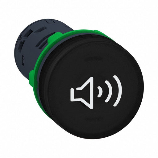 Annunciator Black Non-Illuminated 22mm