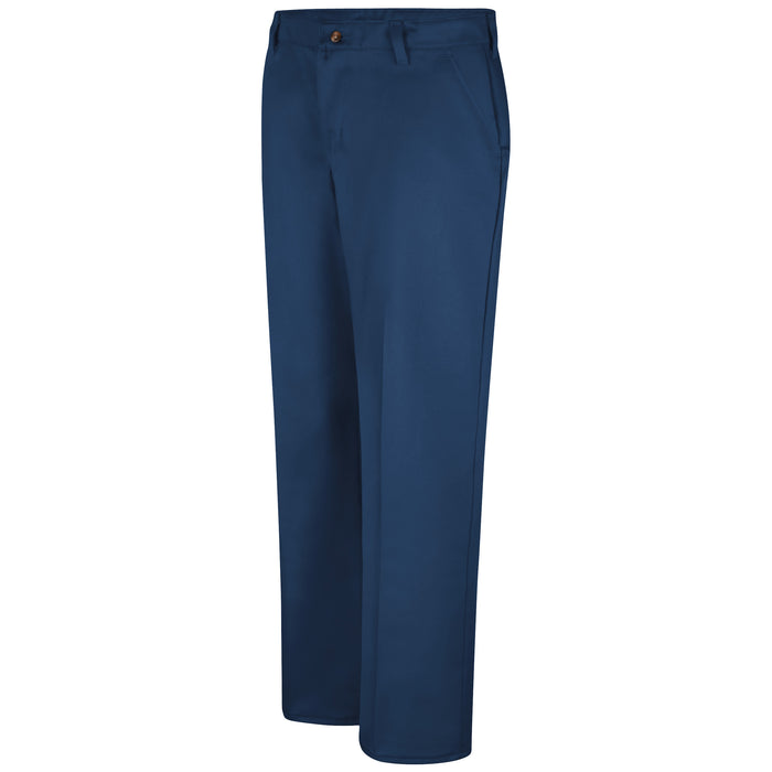 Women's Plain Front Cotton Pant