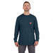 Work Shirt L Blue Men s