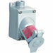 Receptacle Gray 20 A 2P3W Back 1PK