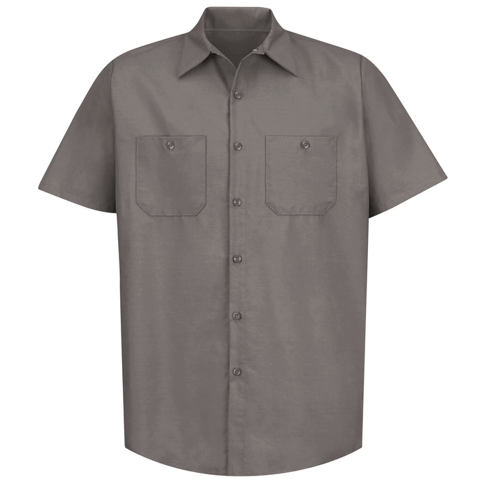 Men's Short Sleeve Industrial Work Shirt
