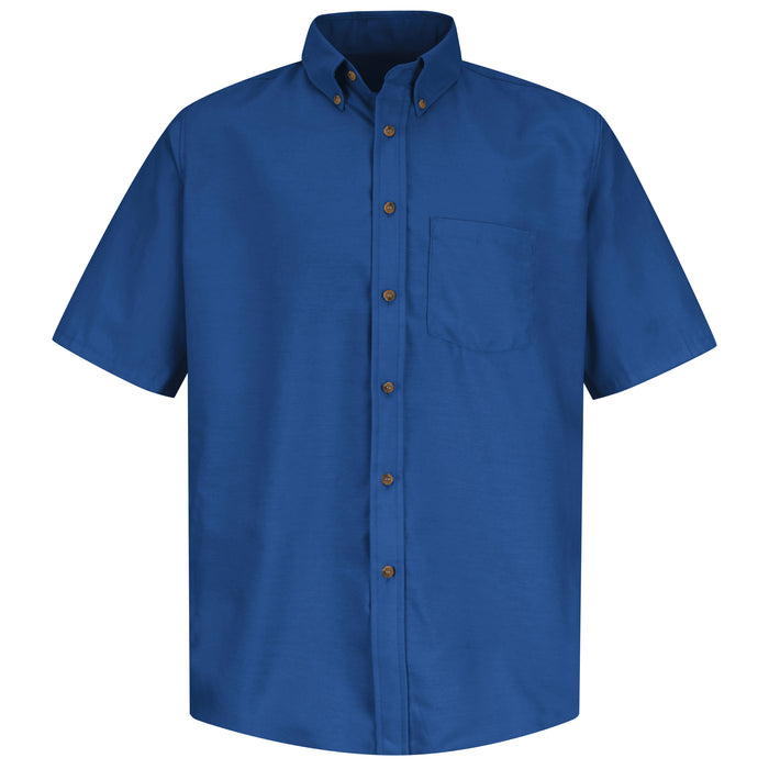 Men's Short Sleeve Poplin Dress Shirt
